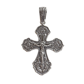 Крест христианский КР-74 серебро Полновесный