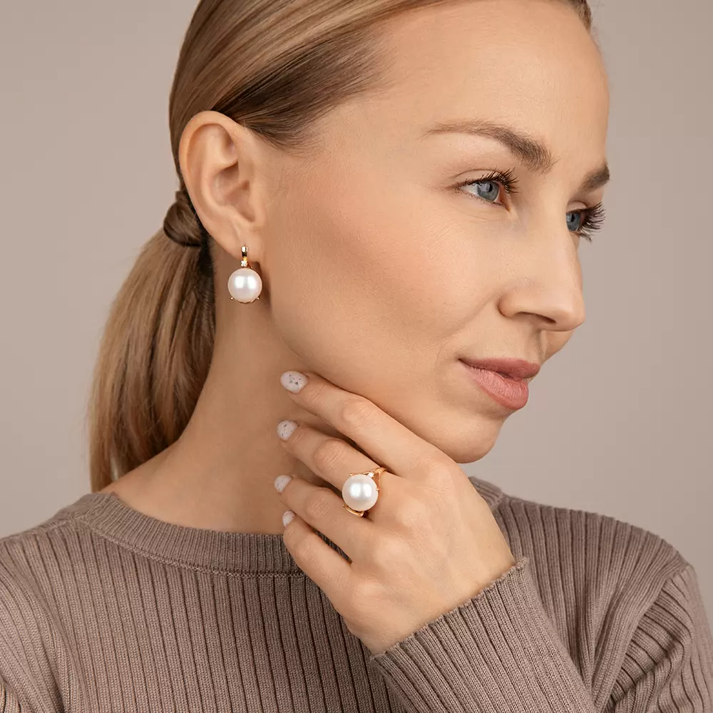 Серьги 3456 золото