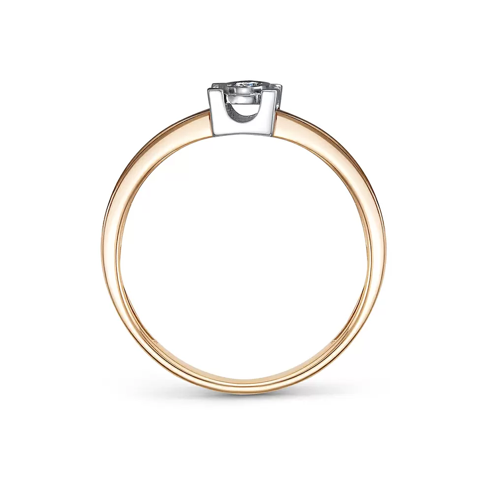 Кольцо 5-5908-103И2-1К золото