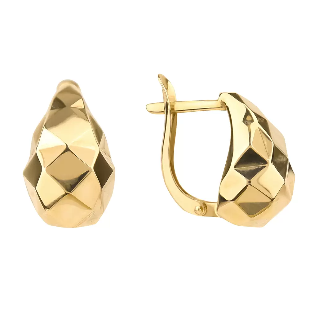 Серьги Т90002Е331 золото Боттега Венета