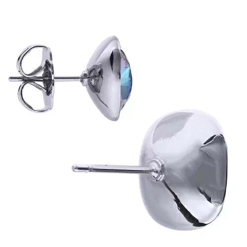 Серьги пусеты SW000020R-150E бижутерный сплав триумф_1