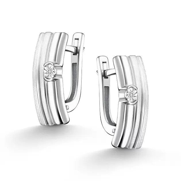 Серьги 02-5108.000Б-00 серебро