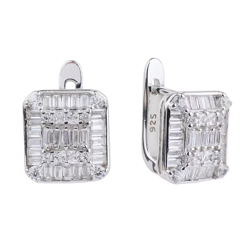 Серьги 22С157242 серебро