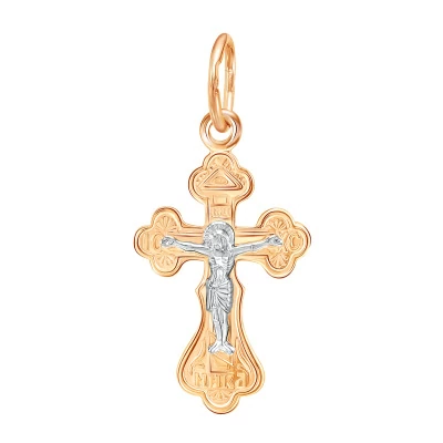 Крест христианский 20-0263 золото Полновесный