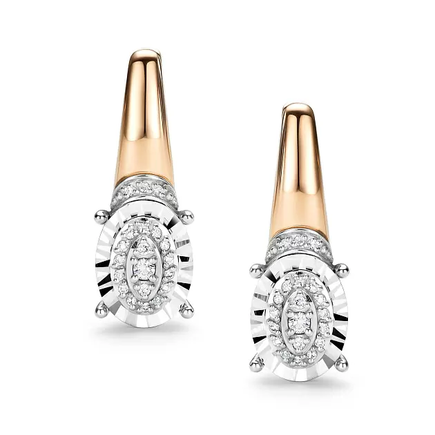 Серьги 25745-100 золото
