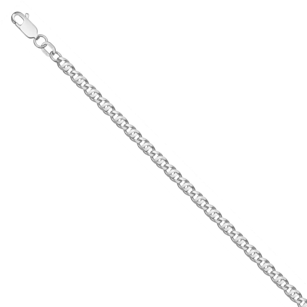 Цепь НЦ22-050Ю-3 d0.80 серебро Полновесная