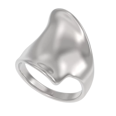 Кольцо 1042491-00000 серебро