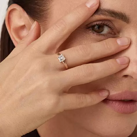 Кольцо 16846-100 золото