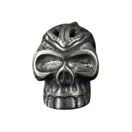 Серьги пусета одиночная RH251002.1 серебро Череп_0