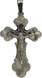 Крест христианский 1073н серебро