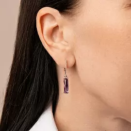 Серьги подвесные С-0277 ам золото_1