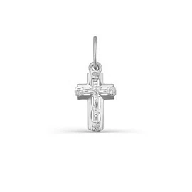 Крест христианский с080159 серебро