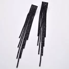 Серьги подвесные 311110015b ювелирный сплав_1