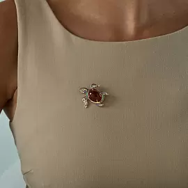 Брошь 83040037 серебро_1