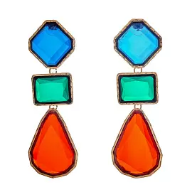 Серьги подвесные Mo-Y24.06-026 ювелирный сплав_0