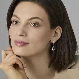 Серьги подвесные 02-4723.00ХР-00 серебро_1