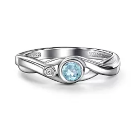 Кольцо 01-4697.БРТБ-00 серебро_1