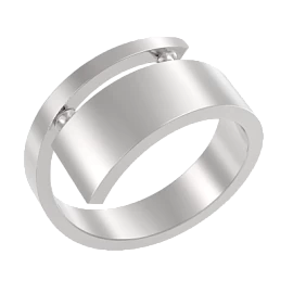 Кольцо 1042531-00000 серебро