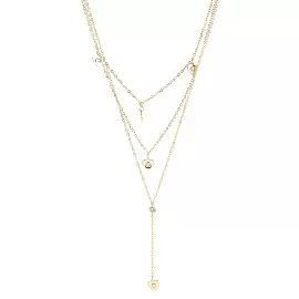 Колье 700761570-1 ювелирный сплав Сердце_0