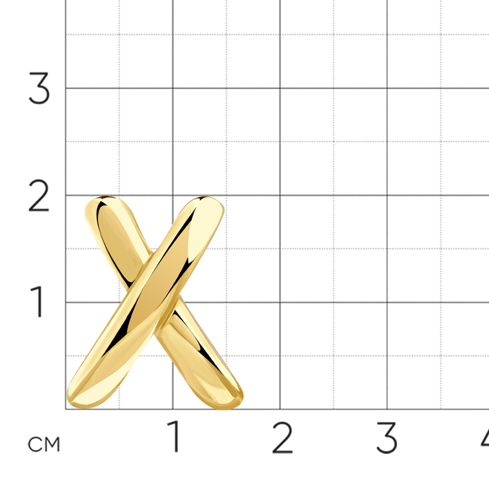 Подвеска 003-0981-0000-020 золото Тиффани Х_1