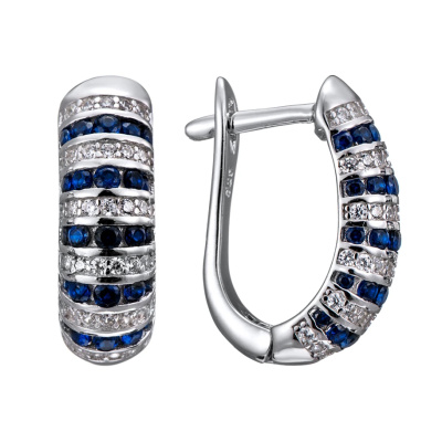 Серьги LLE459 шп серебро