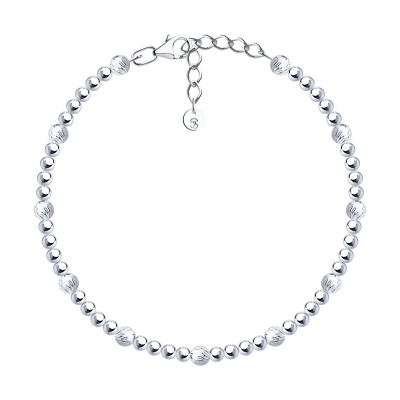Браслет 94051526 серебро Шар