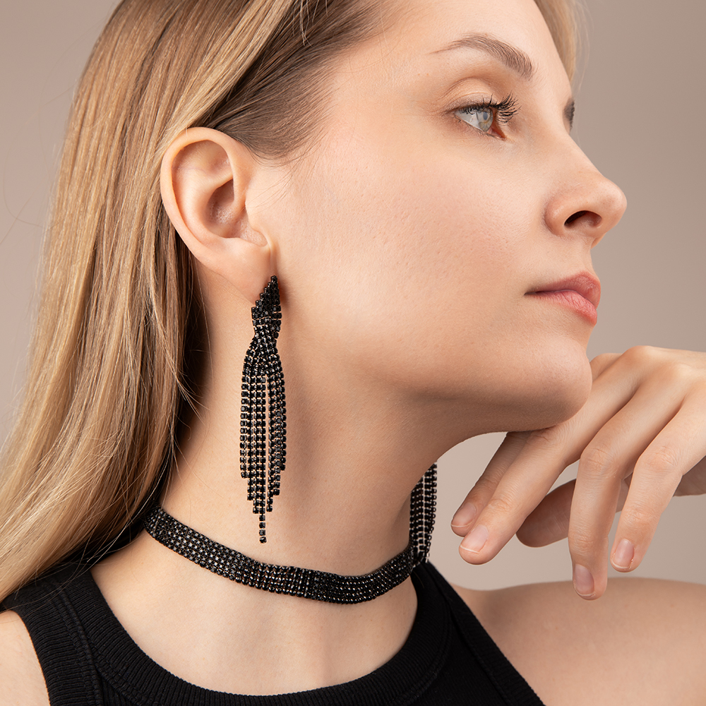 Колье чокер 181110002b ювелирный сплав