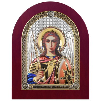 Икона 6398.2CW ювелирный сплав Архангел Михаил