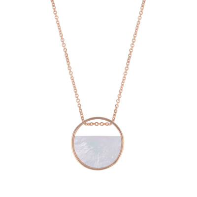 Колье КЛ-1280-1614 золото Круг