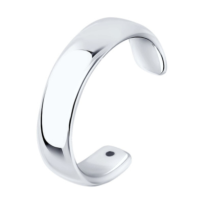 Серьги кафф 94170257 серебро