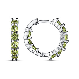 Серьги дорожка 207165-012-0019 серебро Дорожка