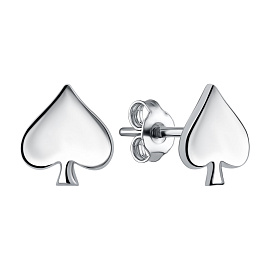 Серьги пусеты 12-72-0000-16019 серебро Масти_0