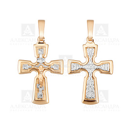 Крест христианский Кр216-01 золото