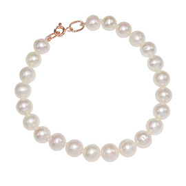 Браслет из бусин Б-2430-з-17 золото