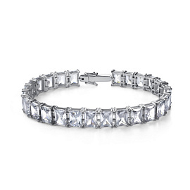 Браслет теннисный 09-10-01093-41-00 серебро