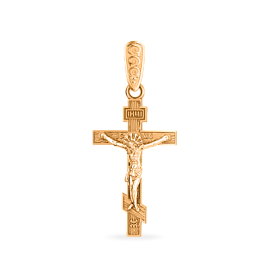 Крест христианский 01-406721 золото