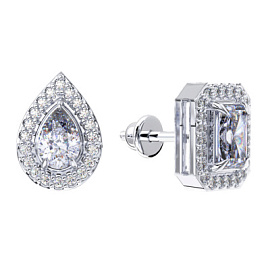 Серьги пусеты 6002196-00775 серебро