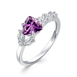 Кольцо 107884-001-0019 серебро