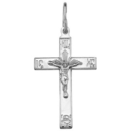 Крест христианский КР77 серебро